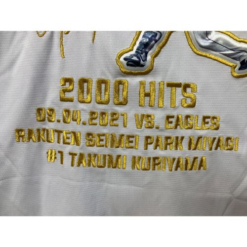 埼玉西武ライオンズ (サイタマセイブライオンズ) 栗山巧 2000本安打達成記念 応援グッズ SIZE L ホワイト