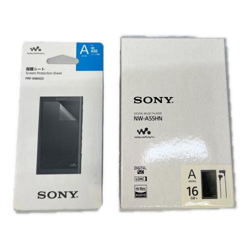 SONY (ソニー) WALKMAN NW-A55HN 未使用品 保護シート付
