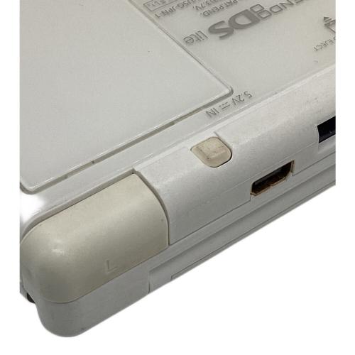 Nintendo (ニンテンドー) NintendoDSLite クリスタルホワイト　USG-001