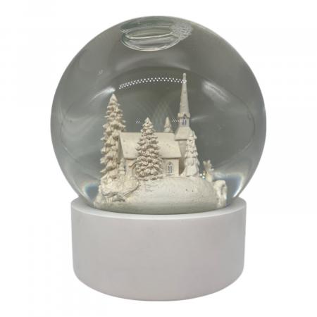 箱付き　ウェッジウッド スノードーム 置物　クリスマス　 no.149 Wedgwood (ウェッジウッド) スノードーム merry Christmas｜トレファク