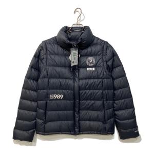 PEARLY GATES (パーリーゲイツ) アウター ゴルフウェア(トップス) ナイロンメカニカルストレッチドビー プレイダウン レディース SIZE 2 ネイビー
