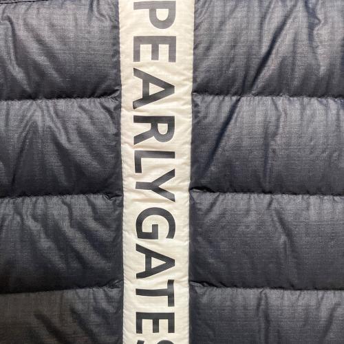 PEARLY GATES (パーリーゲイツ) アウター ゴルフウェア(トップス) ナイロンメカニカルストレッチドビー プレイダウン レディース SIZE 2 ネイビー