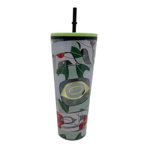 STARBUCKS COFFEE (スターバックス コーヒー) Cold Tumbler Cup with Straw 24oz 710ml