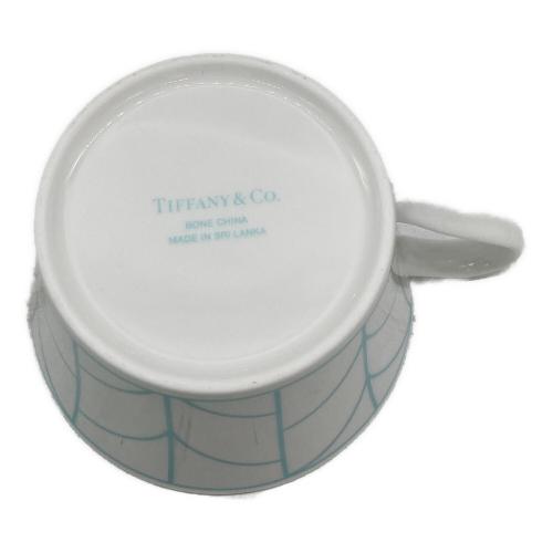 TIFFANY & Co. (ティファニー) カップ&ソーサー 2Pセット ウィートリーフ
