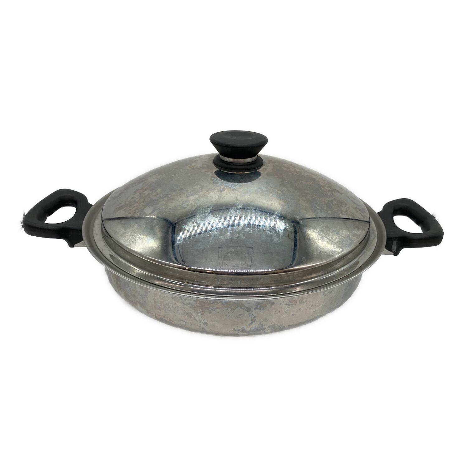 AMWAY QUEEN Wok クィーンウォック　新品未開封　旧型 Amway Queen アムウェイ クィーンウォック 網2点 中華鍋 両手鍋 深鍋