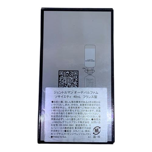 GIVENCHY (ジバンシィ) オードパルファム 40ml 残量80%-99% ジェントルマン ソサイエティ