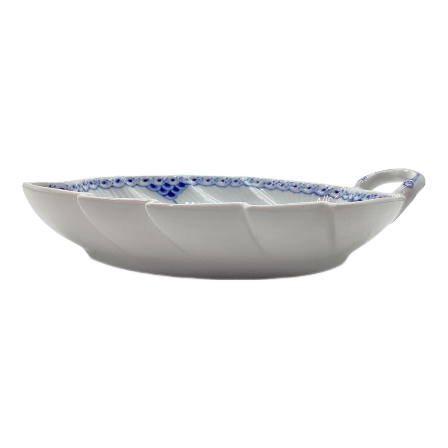 箱付 ロイヤルコペンハーゲン ブルーフラワー リーフディッシュ 8002 一級品 ROYAL COPENHAGEN (ロイヤル・コペンハーゲン) リーフディッシュ 23cm