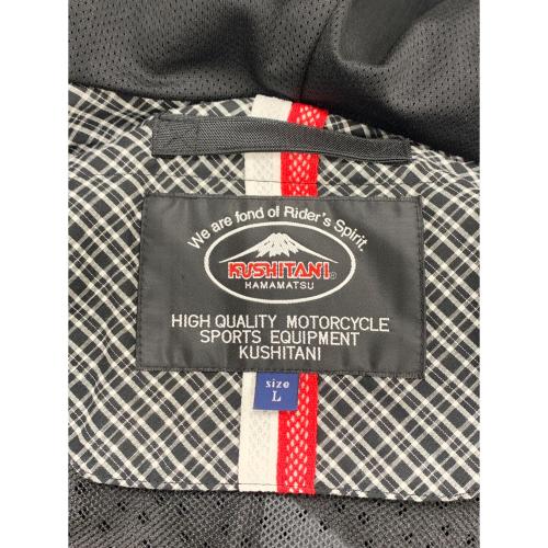 KUSHITANI (クシタニ) アメニタジャケット K-2436-2025-01 メンズ SIZE L ブラック×グレー