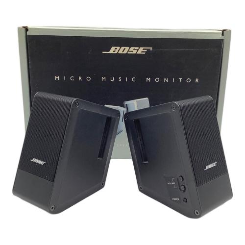 BOSE (ボーズ) ペアスピーカー MICRO MUSIC MONITOR M3