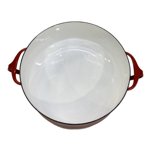 DANSK (ダンスク) 両手鍋 直径23cm 3.8L レッド kobenstyle