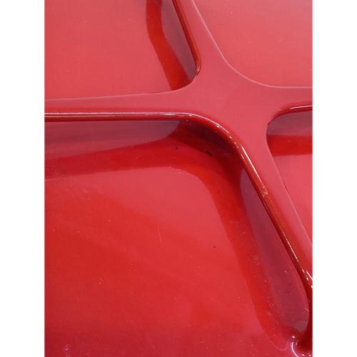 DANSK (ダンスク) 両手鍋 直径23cm 3.8L レッド kobenstyle