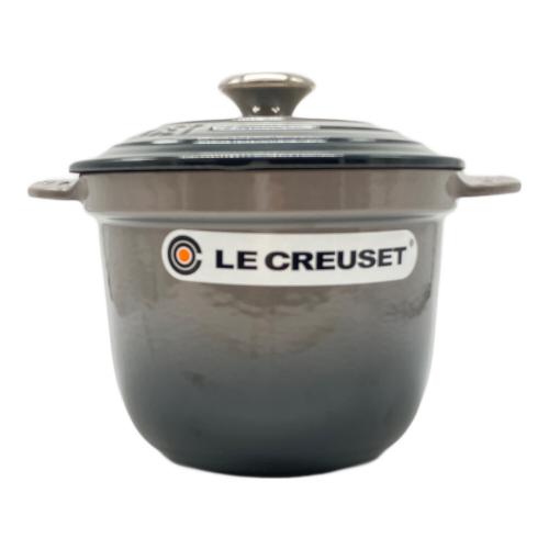 LE CREUSET (ルクルーゼ) ココット・エブリィ 18 グレー