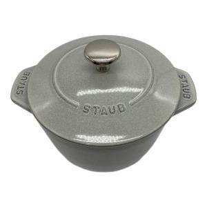 Staub (ストウブ) ラ ココット de GOHAN 16㎝ グレー
