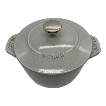 Staub (ストウブ) ラ ココット de GOHAN 16㎝ グレー
