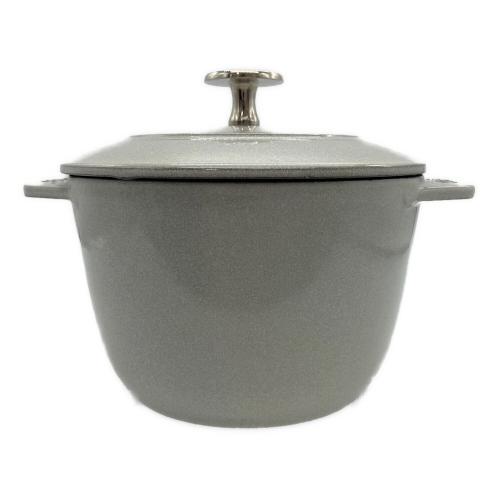 Staub (ストウブ) ラ ココット de GOHAN 16㎝ グレー