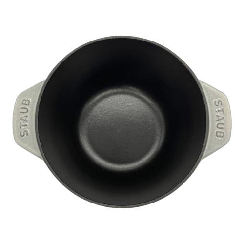 Staub (ストウブ) ラ ココット de GOHAN 16㎝ グレー