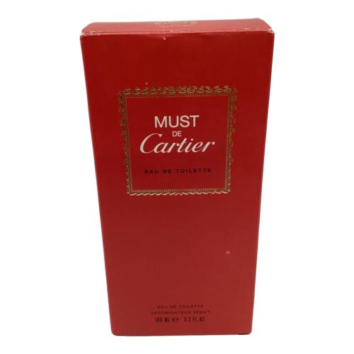 must de cartier (マストドゥカルティエ) オードトワレ スプレー 100ml 残量80%-99%