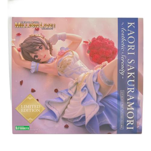 KOTOBUKIYA アイドルマスターシリーズ 桜守歌織 -エスセティック・セレニティ- Limited Edition 1/7スケールフィギュア ビッグアクリルボード付き