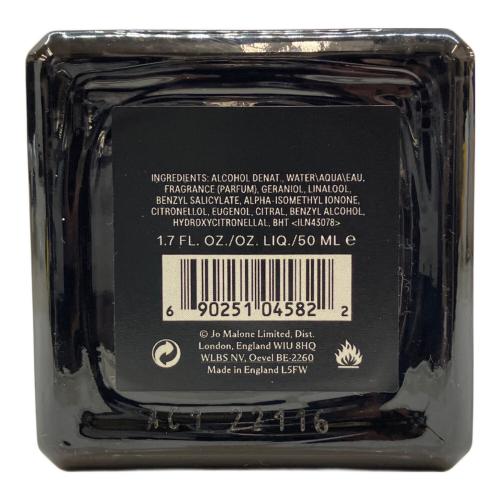 JO MALONE (ジョーマローン) オーデコロン 50ml 残量80%-99% ヴェルベット ローズ＆ウード