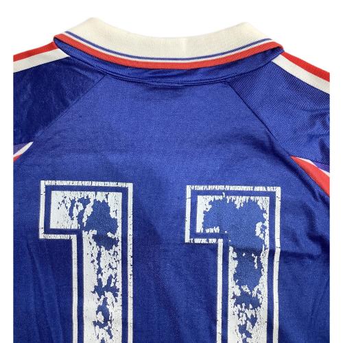 横浜F・マリノス (ヨコハマエフマリノス) サッカーユニフォーム ASR-1055 【11】/デサント時代 メンズ SIZE L ブルー