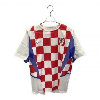 NIKE (ナイキ) サッカーユニフォーム 2002年 ホーム・メッシュユニフォーム メンズ SIZE M レッド×ブルー