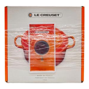 LE CREUSET (ルクルーゼ) 両手鍋 SIZE 20cm ブラック ココット・ロンド