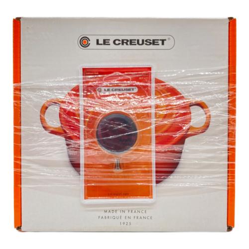 LE CREUSET (ルクルーゼ) 両手鍋 SIZE 20cm ブラック ココット・ロンド