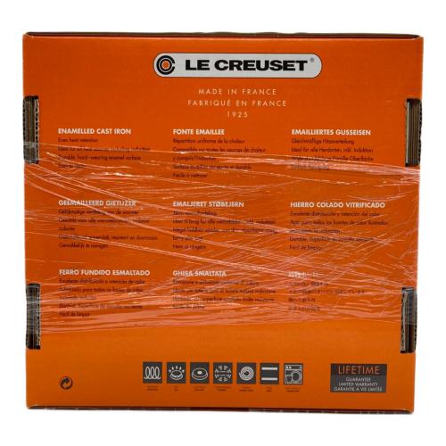 LE CREUSET (ルクルーゼ) 両手鍋 SIZE 20cm ブラック ココット・ロンド