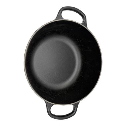 LE CREUSET (ルクルーゼ) 両手鍋 SIZE 20cm ブラック ココット・ロンド