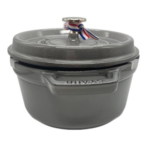 Staub (ストウブ) ピコ ココット ラウンド 20cm グレー