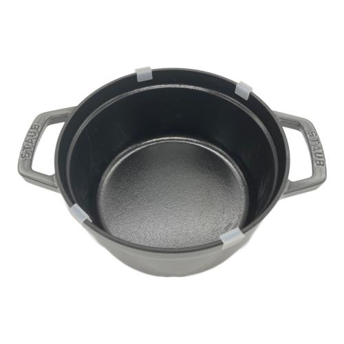 Staub (ストウブ) ピコ ココット ラウンド 20cm グレー