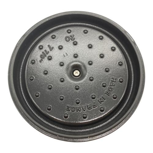 Staub (ストウブ) ピコ ココット ラウンド 20cm グレー