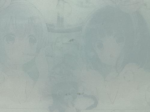 アイオウプラス　アクリルスタンド・アクリルパネル　チノ＆フユ＆あんこ アクリルプレート＜チノとフユのお風呂タイム＞ 「ご注文はうさぎですか BLOOM Rabbit House Tea Party 2022」