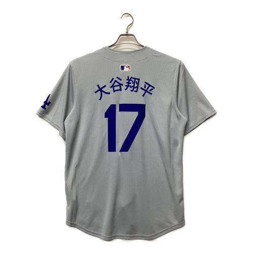 ロサンゼルス・ドジャース 応援グッズ T7LM-LDA1 漢字プリント・ワールドシリーズ2024ワッペン付 SIZE M グレー