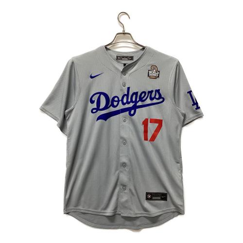 ロサンゼルス・ドジャース 応援グッズ T7LM-LDA1 漢字プリント・ワールドシリーズ2024ワッペン付 SIZE M グレー