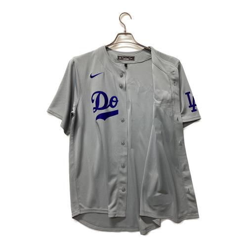 ロサンゼルス・ドジャース 応援グッズ T7LM-LDA1 漢字プリント・ワールドシリーズ2024ワッペン付 SIZE M グレー