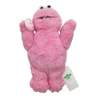 SESAME STREET MARKET クッキーモンスター PINK SPRING ヌイグルミ タグ付