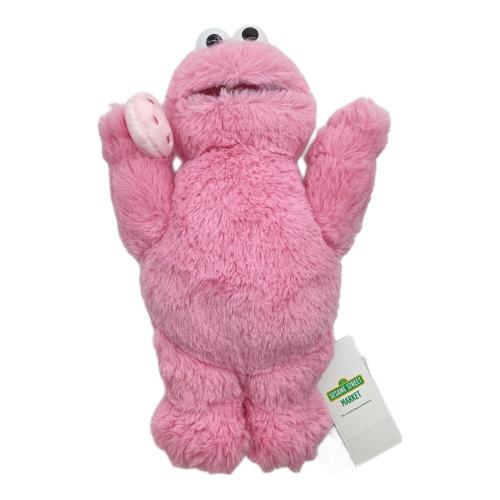 SESAME STREET MARKET クッキーモンスター PINK SPRING ヌイグルミ タグ付