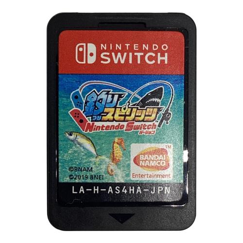 バンダイナムコ 釣りスピリッツ Nintendo Switchバージョン Nintendo Switch用ソフト CERO A (全年齢対象)
