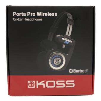 KOSS (コス) ワイヤレスヘッドホン porta pro wireless