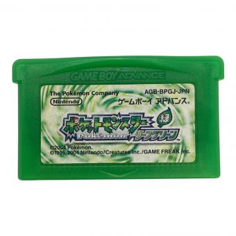 Nintendo (ニンテンドー) ポケットモンスター リーフグリーン ゲームボーイアドバンス用ソフト -