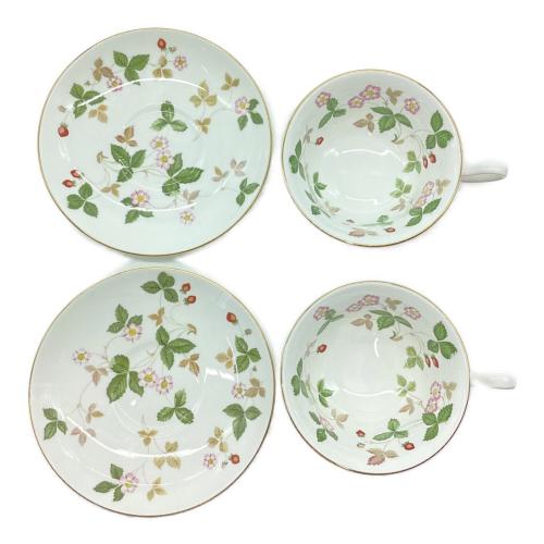 Wedgwood (ウェッジウッド) カップ&ソーサーセット ワイルドストロベリー