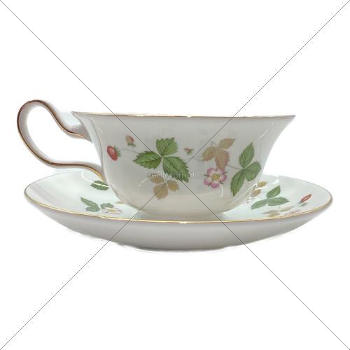 Wedgwood (ウェッジウッド) カップ&ソーサーセット ワイルドストロベリー