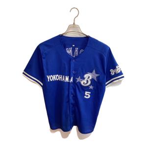 横浜DeNAベイスターズ (ヨコハマディーエヌエーベイスターズ) 野球ユニフォーム 【5】 GET THE FLAG! ハイクオリティーレプリカユニフォーム 1998年 メンズ SIZE M ネイビー