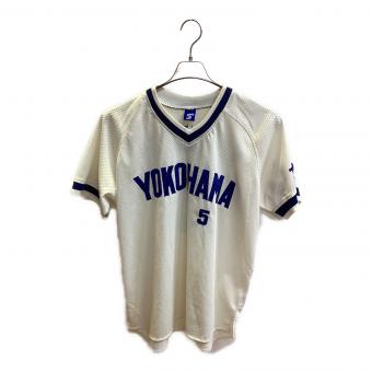 横浜大洋ホエールズ (ヨコハマタイヨウホエールズ) 野球ユニフォーム レプリカユニフォーム メンズ SIZE L ホワイト