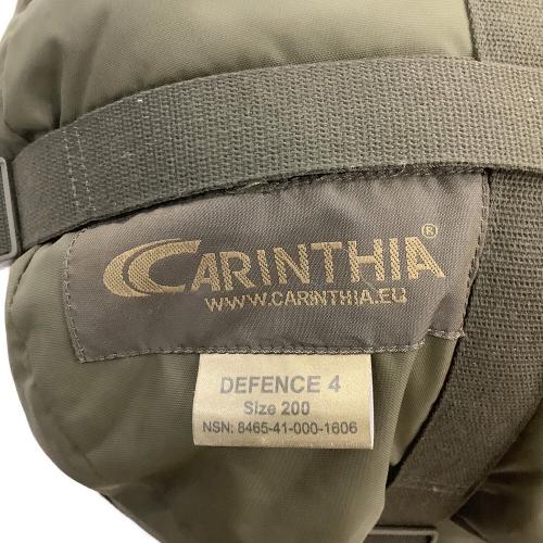 CARINTHIA (カリンシア) マミー型シュラフ(化繊) 92480 オリーブ DEFENCE 4