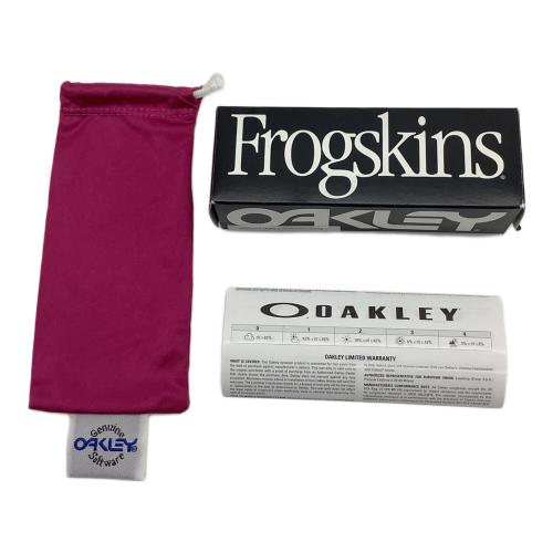 OAKLEY (オークリー) Frogskins LX サングラス OO2039-09 ネイビー×レッド