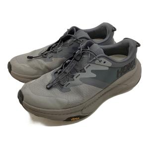 HOKA (ホカ) トランスポート トレランシューズ トレッキングシューズ 1123153 メンズ SIZE 26.5cm グレー