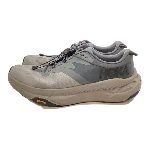 HOKA (ホカ) トランスポート トレランシューズ トレッキングシューズ 1123153 メンズ SIZE 26.5cm グレー