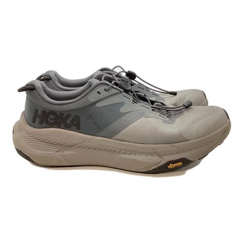 HOKA (ホカ) トランスポート トレランシューズ トレッキングシューズ 1123153 メンズ SIZE 26.5cm グレー